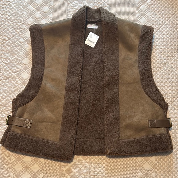 Free People Mariana Vegan Suede Vest - Picture 1 of 6